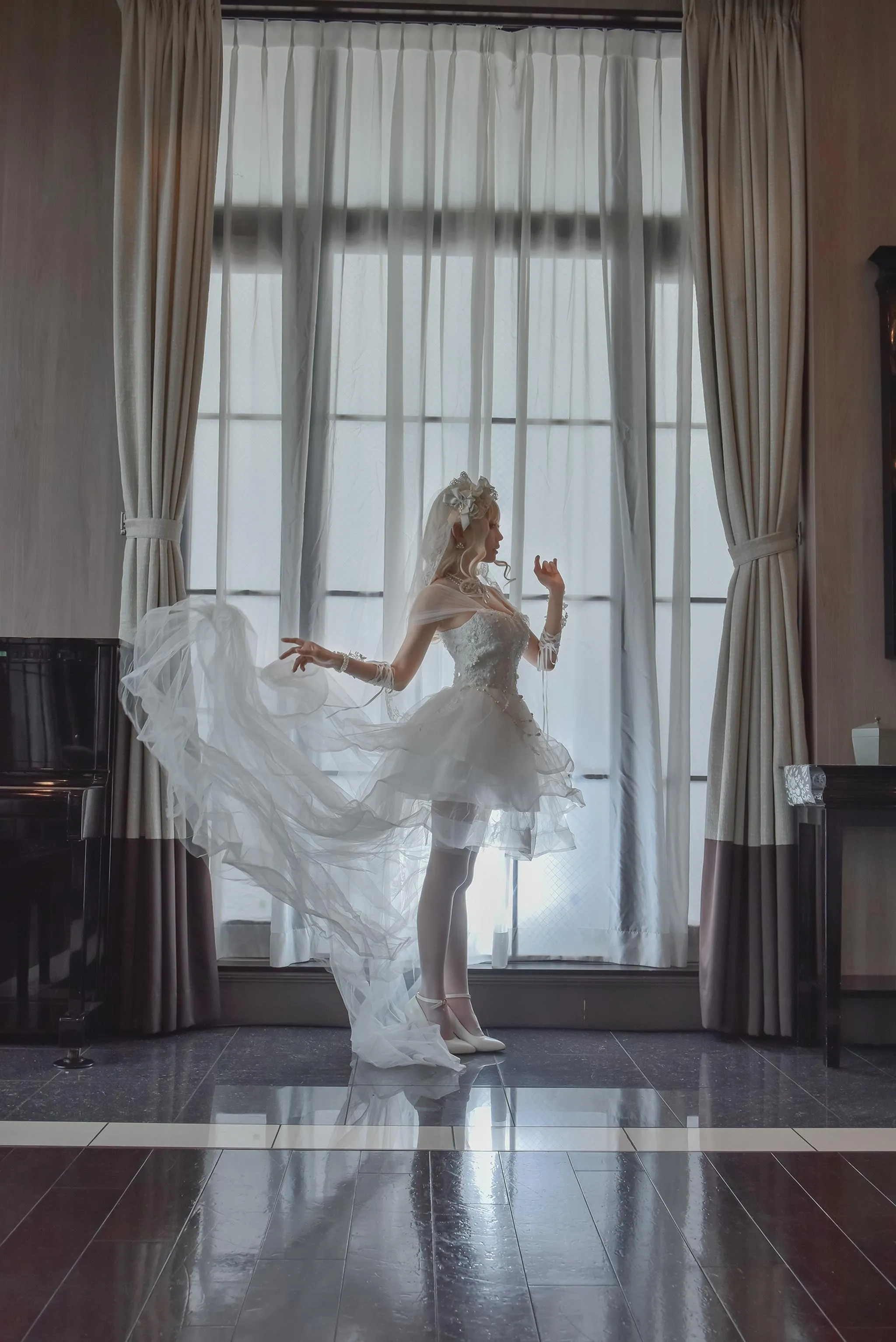 ElyEE子 – NO.87 Bride  Lingerie [65P]插图1